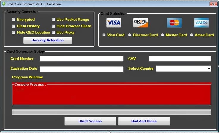 credit card number generator download
